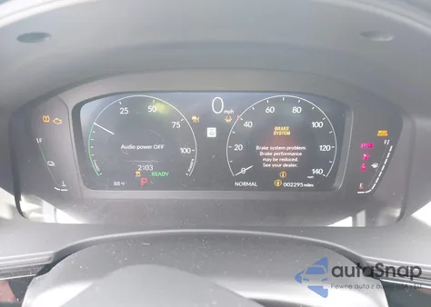 2025 Honda Civic Hybrid Sport Touring z USA, uszkodzony, nr VIN JHMFL4H92SX002367